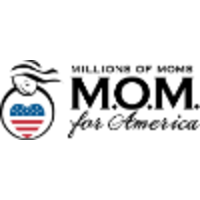 M.O.M. for America logo, M.O.M. for America contact details