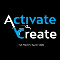 Activate Create logo, Activate Create contact details