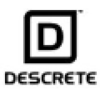 Descrete logo, Descrete contact details