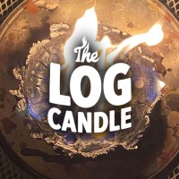 The Log Candle Company logo, The Log Candle Company contact details