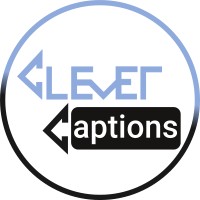 Clever Captions logo, Clever Captions contact details