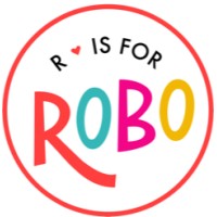 R is for Robo logo, R is for Robo contact details