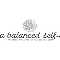 A Balanced Self logo, A Balanced Self contact details