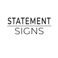 Statement Signs logo, Statement Signs contact details