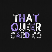 That Queer Card Co logo, That Queer Card Co contact details