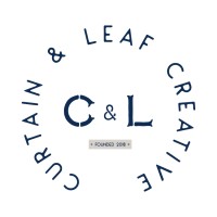 Curtain & Leaf logo, Curtain & Leaf contact details