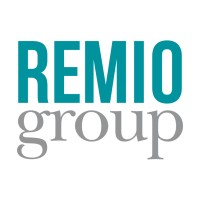 REMIO Group logo, REMIO Group contact details