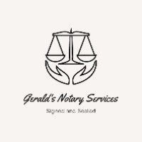 Gerald's Notary Services logo, Gerald's Notary Services contact details