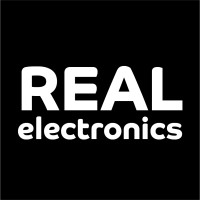 Real electronics logo, Real electronics contact details