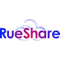 RueShare logo, RueShare contact details