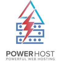 PowerHost logo, PowerHost contact details