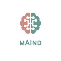 mAInd logo, mAInd contact details