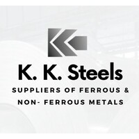 K K STEELS logo, K K STEELS contact details