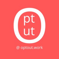 OptOut.Work logo, OptOut.Work contact details