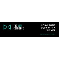 The Copy Concierge logo, The Copy Concierge contact details