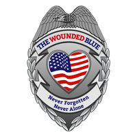 The Wounded Blue logo, The Wounded Blue contact details