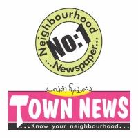 TOWN NEWS logo, TOWN NEWS contact details