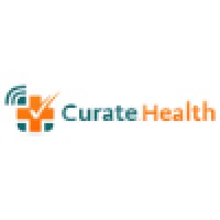 Curate Health logo, Curate Health contact details