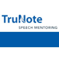 TruNote Speech Mentoring logo, TruNote Speech Mentoring contact details