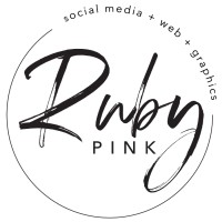 RubyPink Design logo, RubyPink Design contact details