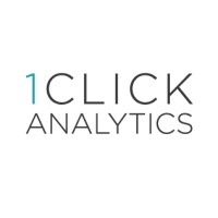 1 Click Analytics logo, 1 Click Analytics contact details