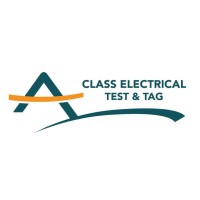 A Class Electrical Test & Tag logo, A Class Electrical Test & Tag contact details