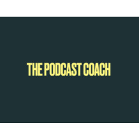 The Podcast Coach logo, The Podcast Coach contact details