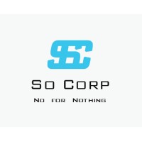 So Corp logo, So Corp contact details