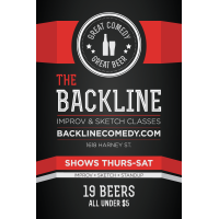 The Backline logo, The Backline contact details