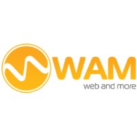 WAM logo, WAM contact details