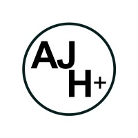 AJH+ logo, AJH+ contact details