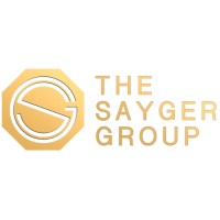 The Sayger Group logo, The Sayger Group contact details