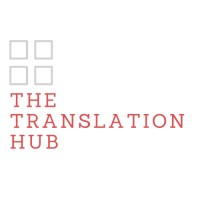 The Translation Hub logo, The Translation Hub contact details