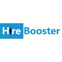 HireBooster logo, HireBooster contact details