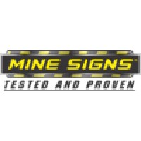 Mine Signs logo, Mine Signs contact details