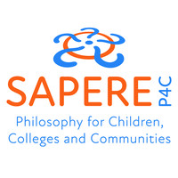 SAPERE P4C logo, SAPERE P4C contact details