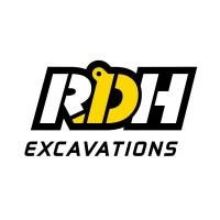 RDH Excavations logo, RDH Excavations contact details