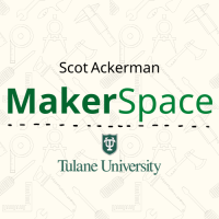 Tulane MakerSpace logo, Tulane MakerSpace contact details