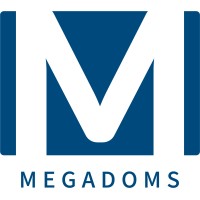 Megadoms logo, Megadoms contact details