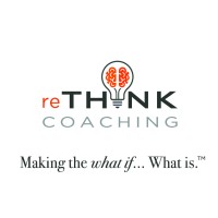 reTHINK Coaching logo, reTHINK Coaching contact details