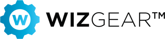 WizGear.com logo, WizGear.com contact details