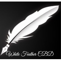 White Feather CBD logo, White Feather CBD contact details