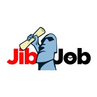 JibJob logo, JibJob contact details