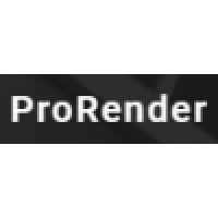 ProRender logo, ProRender contact details