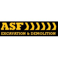 ASF Excavations logo, ASF Excavations contact details