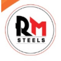 RM STEELS logo, RM STEELS contact details