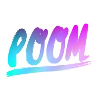 POOM logo, POOM contact details