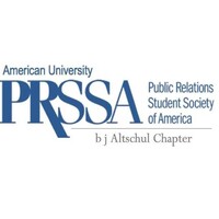 American University Public Relations Student Society of America logo, American University Public Relations Student Society of America contact details