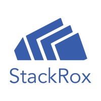 StackRox logo, StackRox contact details