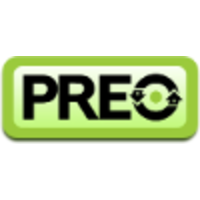 PREO logo, PREO contact details